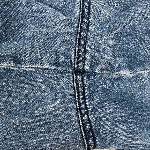 💙 Frank & Oak Good Cotton Denim Romper in Blue 💙 - Picture 12 of 12